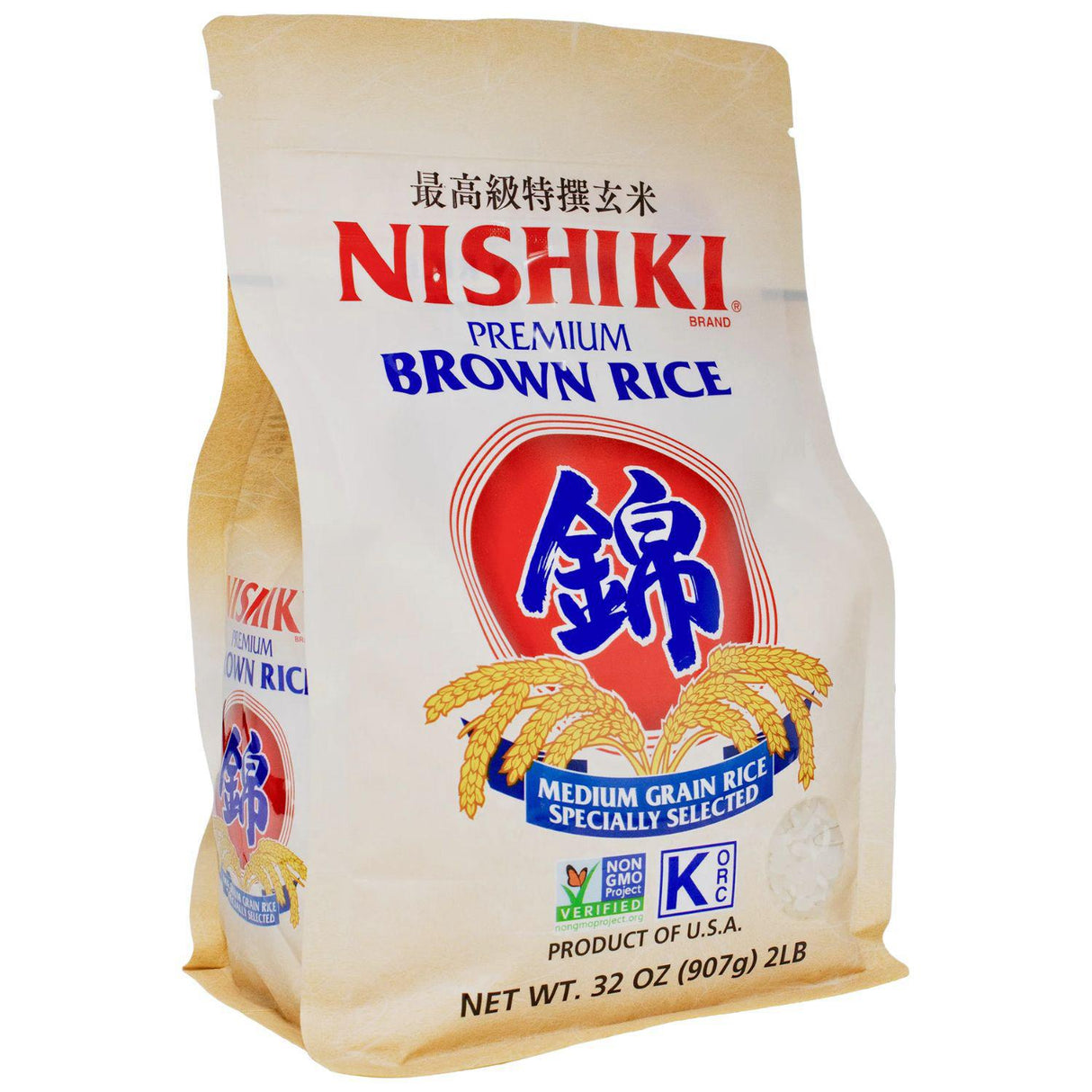 NISHIKI PREMIUM BROWN RICE MEDIUM GRAIN 32OZ/907G