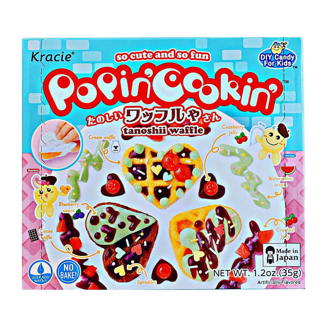 KRACIE POPIN COOKIN TANOSHII WAFFLE 1.2OZ/35G