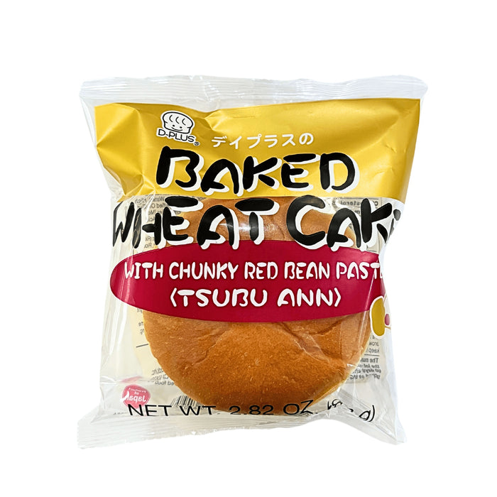 D-PLUS SWEET CHUNKY RED BEAN PASTE TSUBU ANN JAPANESE BREAD 2.82OZ/80G