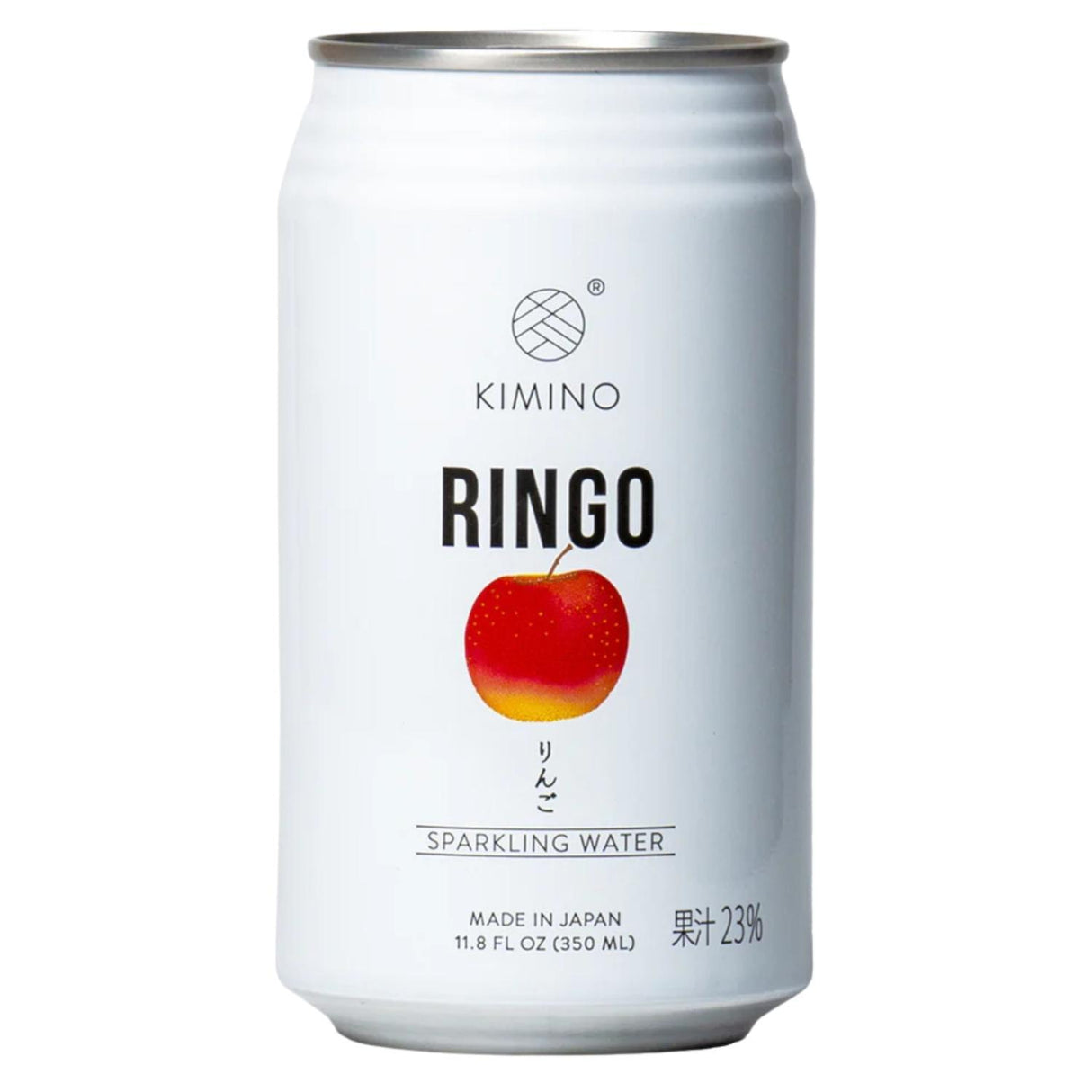 KIMINO SPARKLING WATER RINGO CAN 11.8 FZ/350ML - GOHAN Market