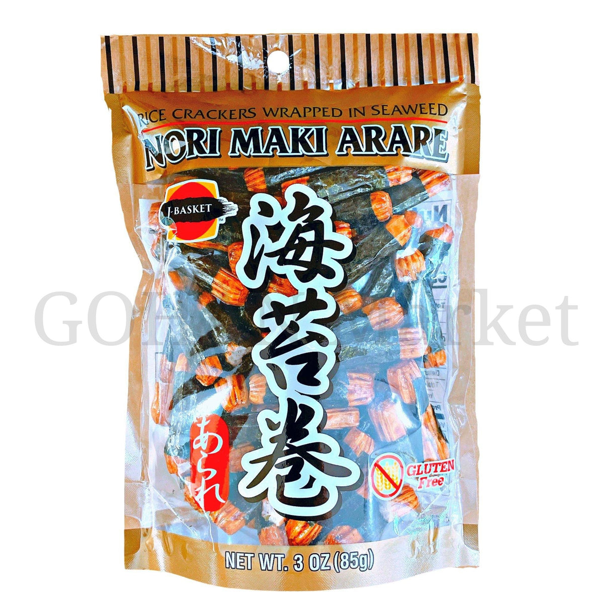 JB GF NORIMAKI ARARE RICE CRACKER 3 OZ