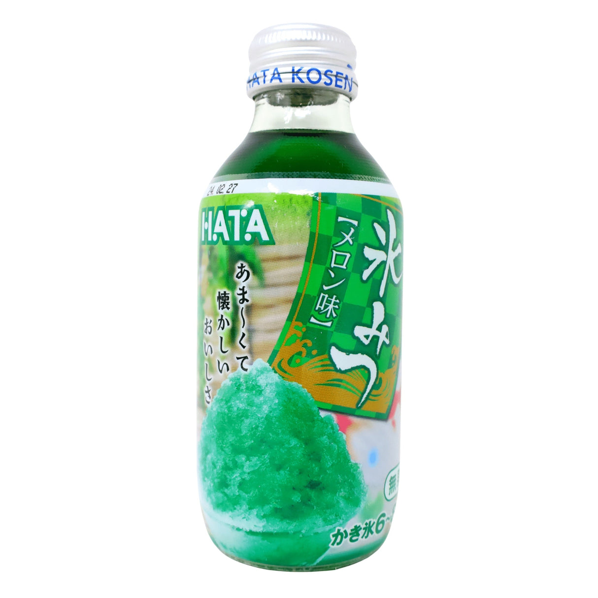 HATA KAKIGORI MELON FLAVORED SYRUP FOR ICE 6.3OZ /180G