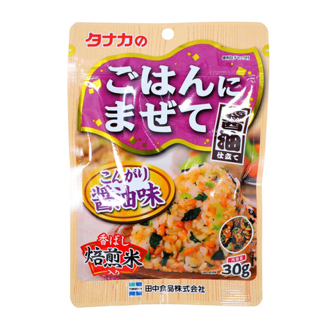 TANAKA FURIKAKE KONGARI SHOYU SOY SAUCE SEASONING POWDER 1.05OZ/30G