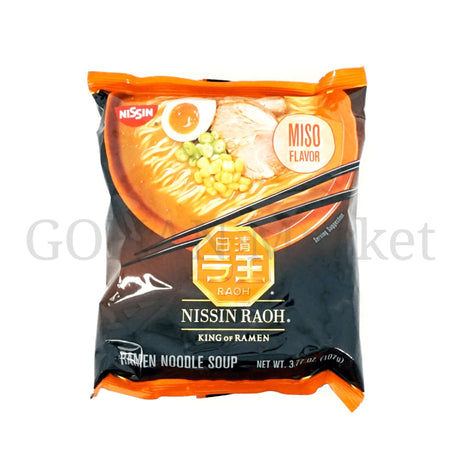 NISSIN RAOH KING OF RAMEN MISO FLAVOR 3.77OZ/107G