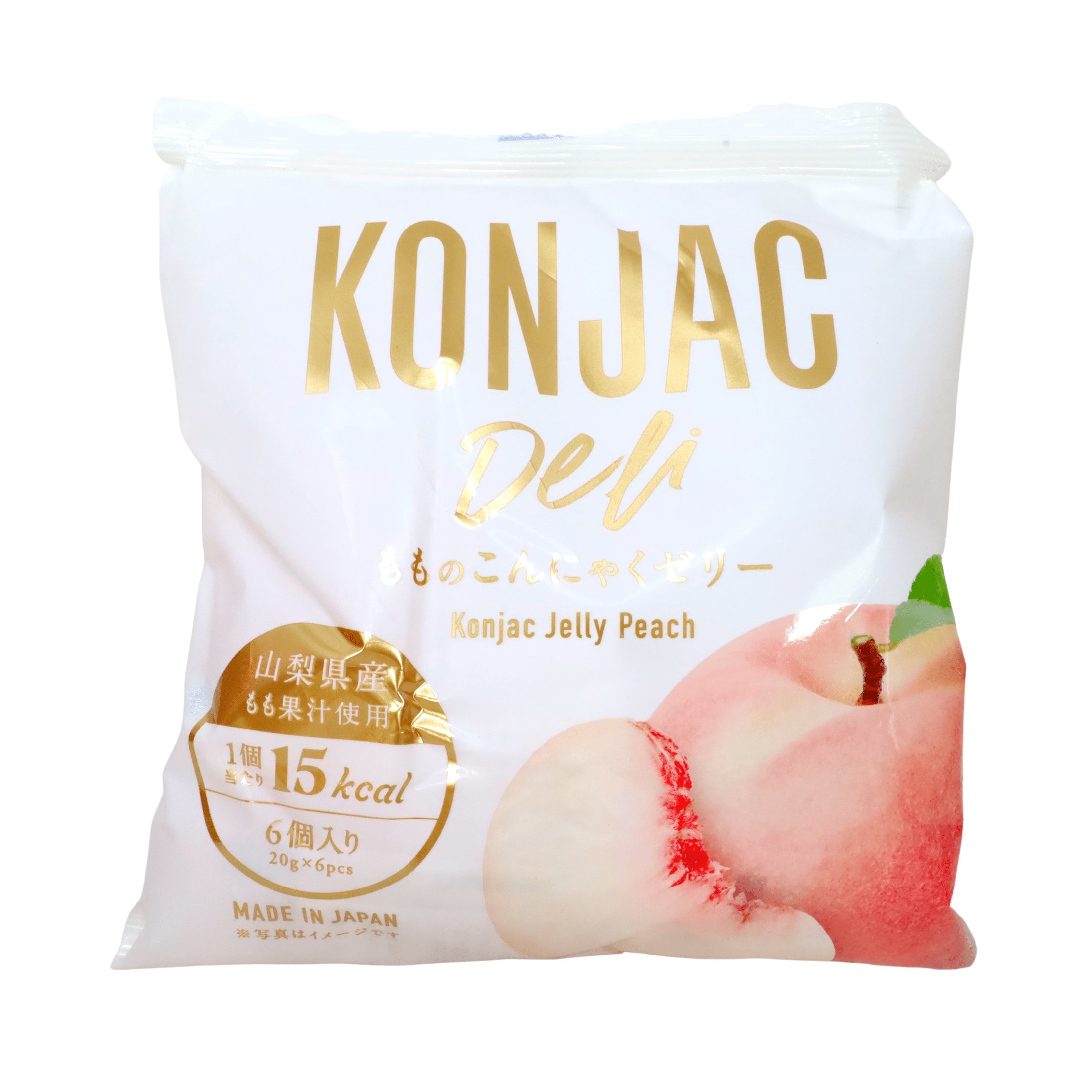 IA FOODS MOMO NO SHIZUKU KONNYAKU JELLY 4.8OZ/138G – GOHAN Market