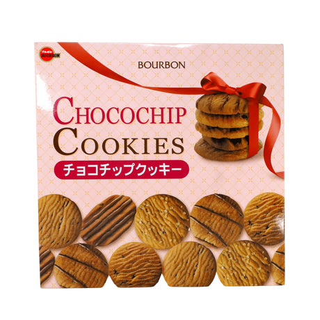 BOURBON CHOCOCHIP COOKIES TIN MADE IN JAPAN 11.21OZ/318G 60PC