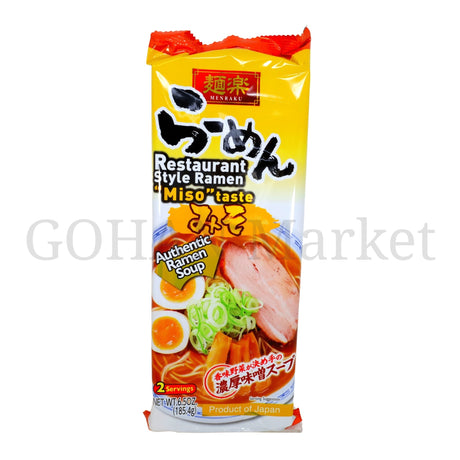 MENRAKU RESTAURANT STYLE RAMEN MISO TASTE 6.5OZ/185.4G