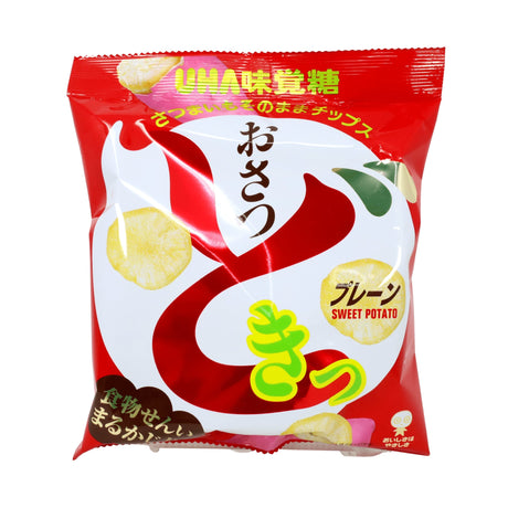 UHA OSATSU DOKI PLAIN SWEET POTATO SNACK 2.2OZ/65G