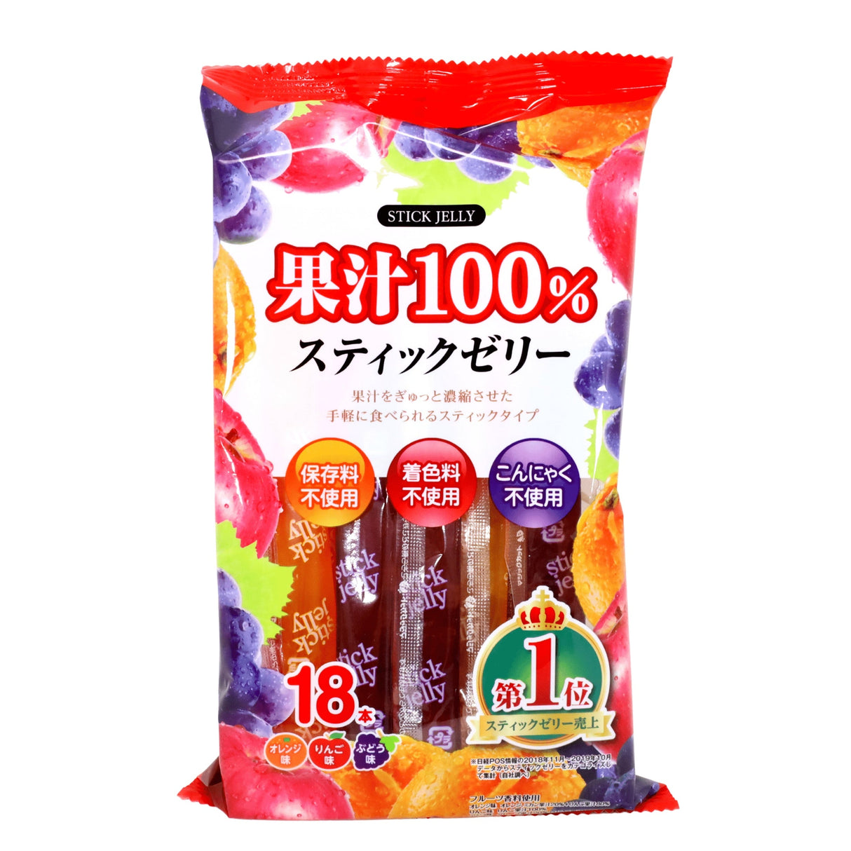 STICK JELLY KAJU 100 % 18PC 8.4OZ/240G