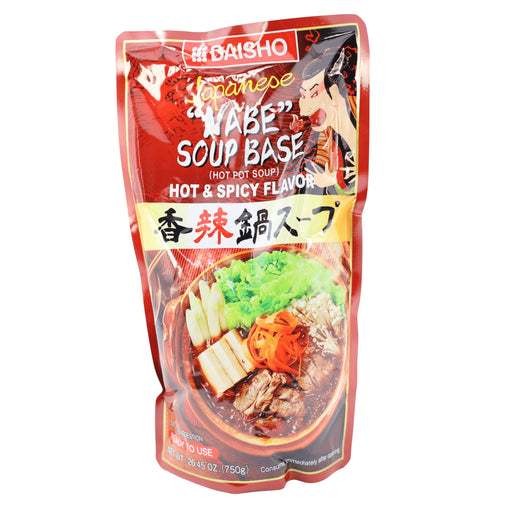 DAISHO HOT AND SPICY FLAVOR NABE SOUP JAPANESE HOT POT 26.45OZ/750G