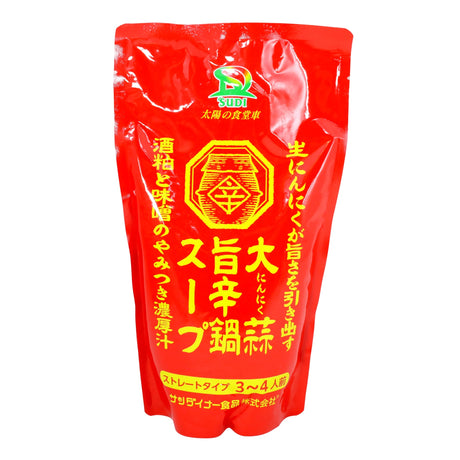 SUNDINER NINNIKU UMAKARA NABE SOUP JAPANESE HOT POT 1.3OZ/600G