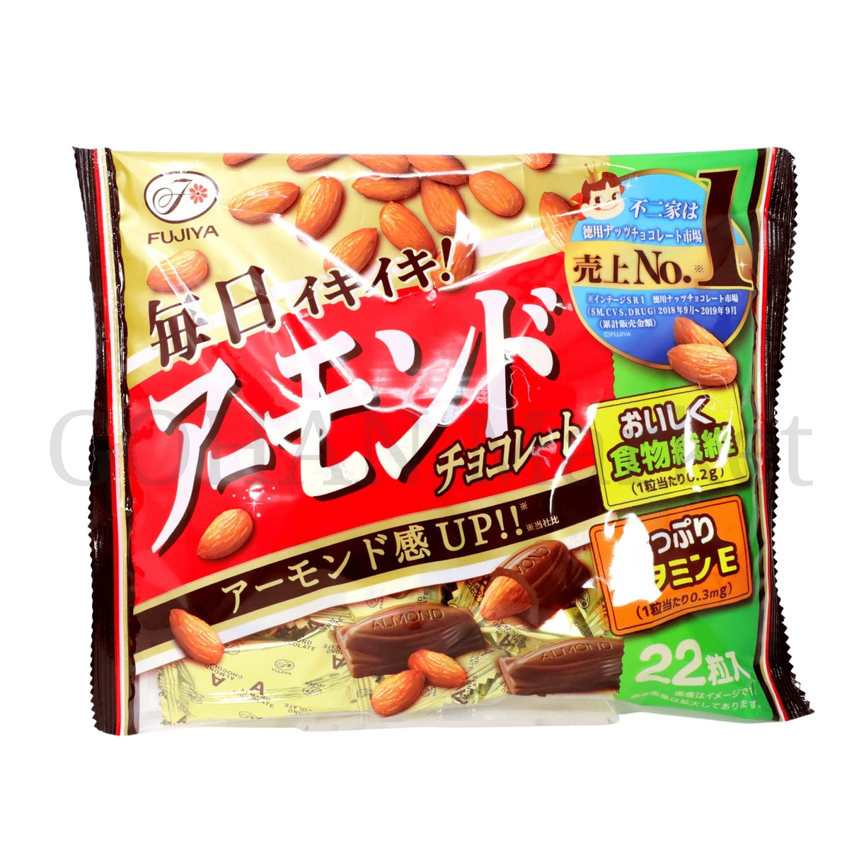 FUJIYA ALMOND CHOCOLATE PACK 3.91OZ/111G