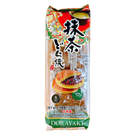 SHIMIZU OGURA DORAYAKI GREEN TEA 10.93 OZ