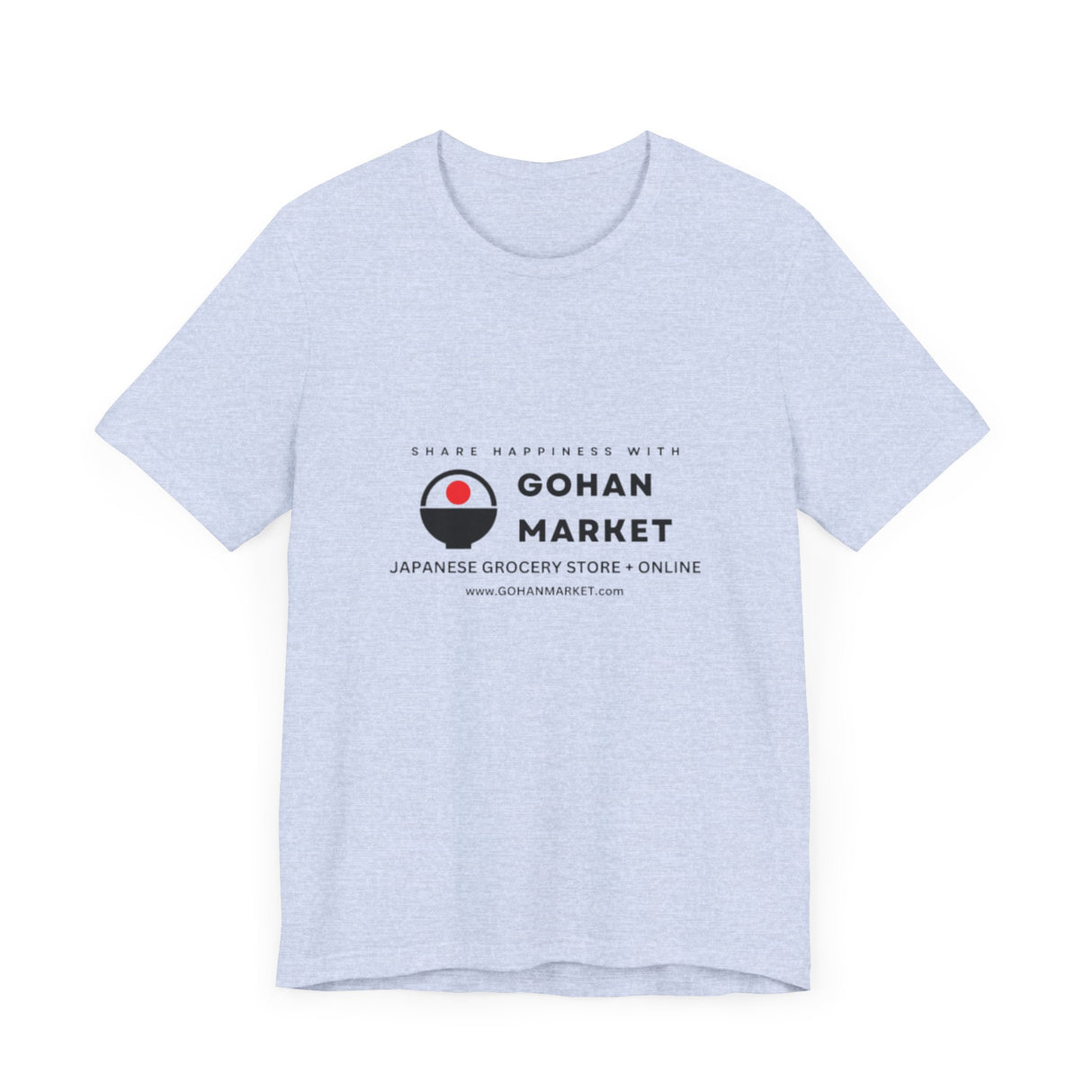 GOHAN MARKET Unisex Jersey Short Sleeve Tee