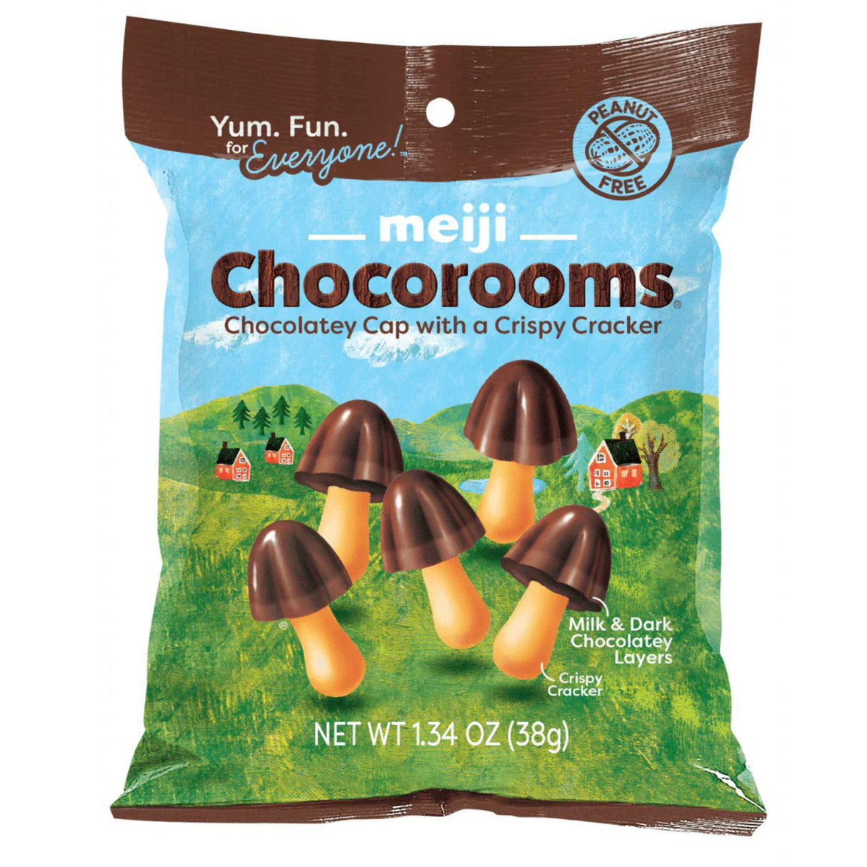 MEIJI CHOCOROOM S 1.34OZ/38G