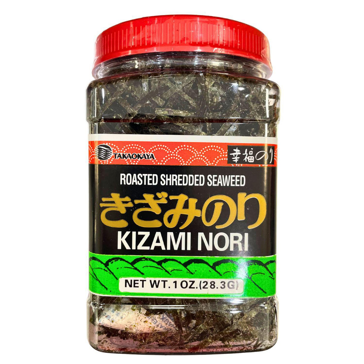 TAKAOKAYA ROASTED SHREDDED SEAWEED KIZAMI NORI 1OZ/28.3G