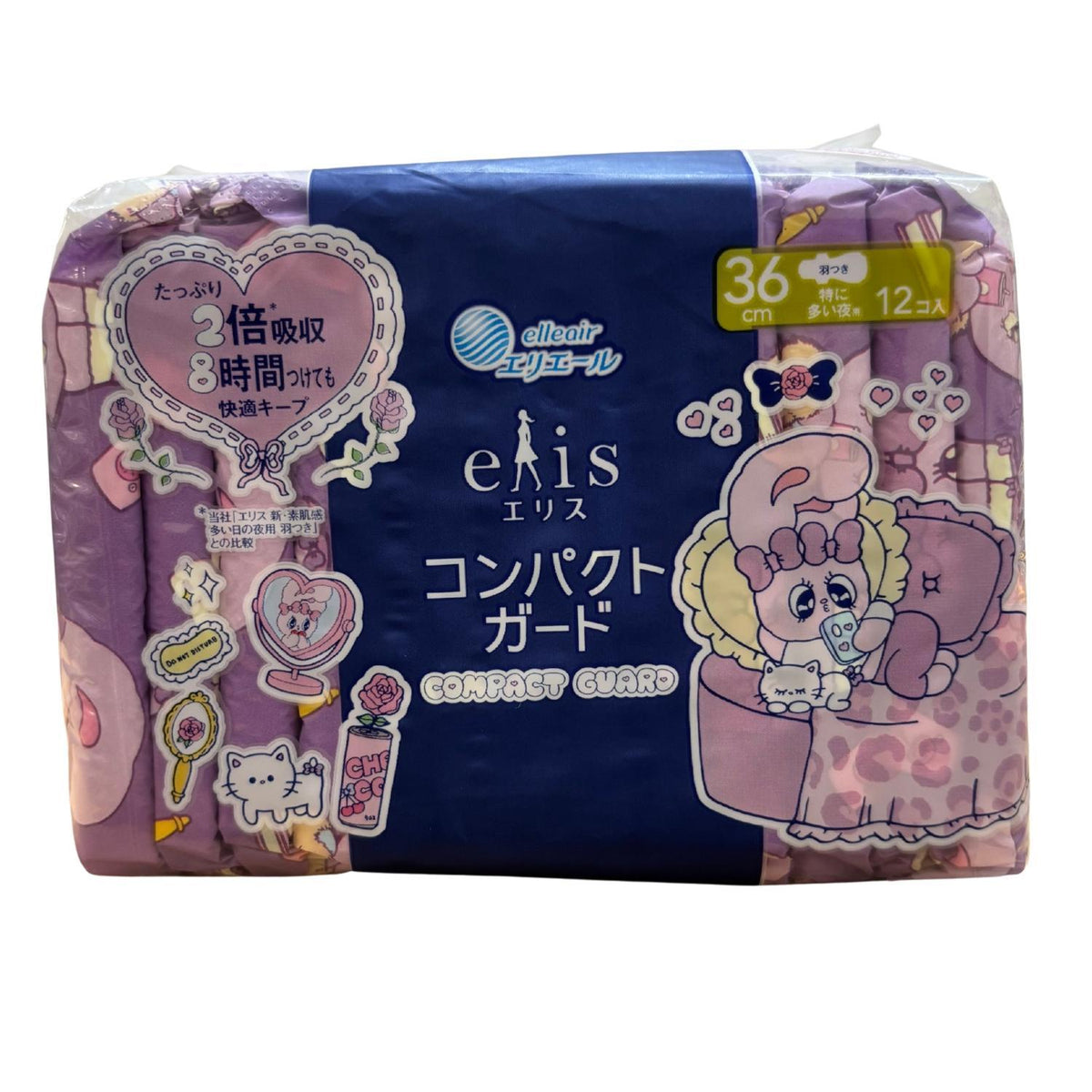 ELLEAIR ELIS COMPACT GUARD SANITARY NAPKIN 360/ 12P