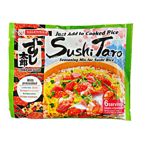 NAGATANIEN SUSHI TARO SEASONING MIX FOR SUSHI RICE 6 SERVNGS 6.98 OZ/198G