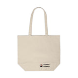 GOHAN MARKET Canvas Shopping Tote