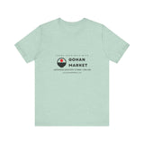 GOHAN MARKET Unisex Jersey Short Sleeve Tee