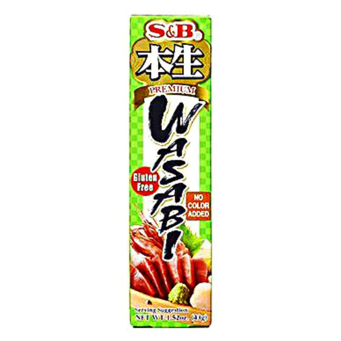 SB Foods Premium Wasabi Paste in Tube 1.52oz/43g - GOHAN Market