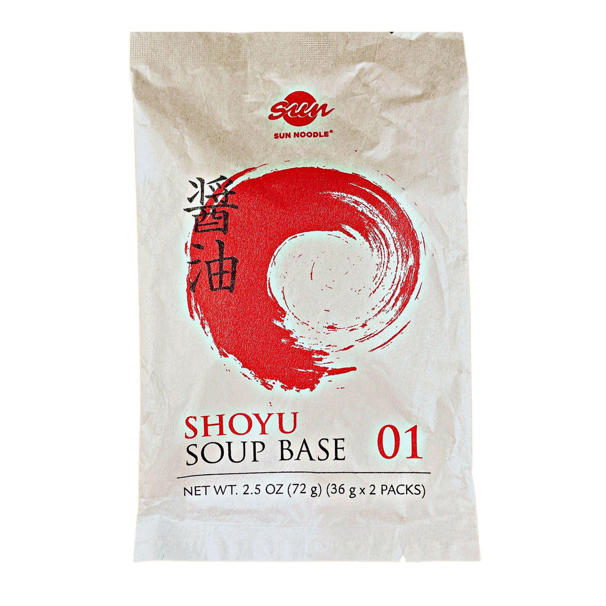 SUN NOODLE SHOYU RAMEN SOUP BASE 2PK 3.2OZ/90G