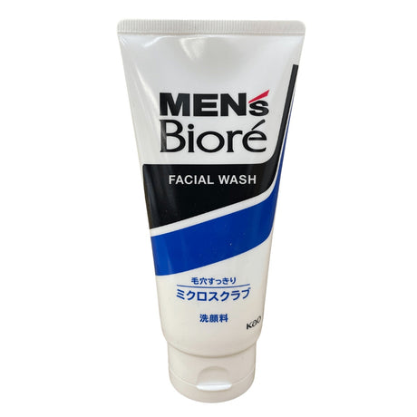 BIORE MENS MICRO SCRUB FACE WASH