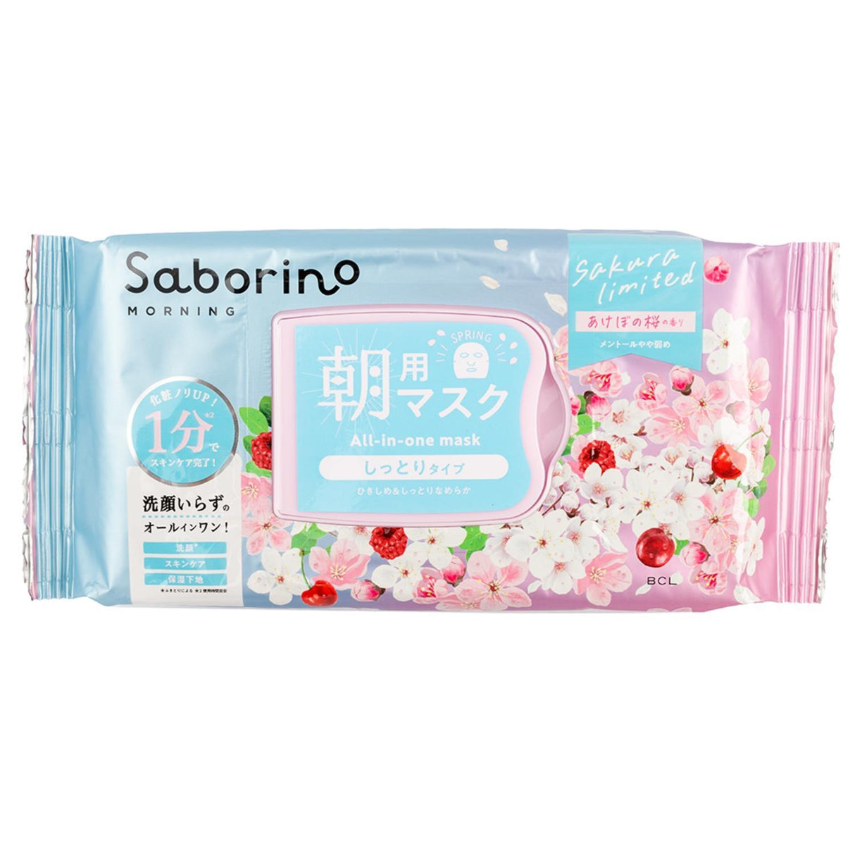 BCL SABORINO MORNING FACIAL SHEET MASK N SA