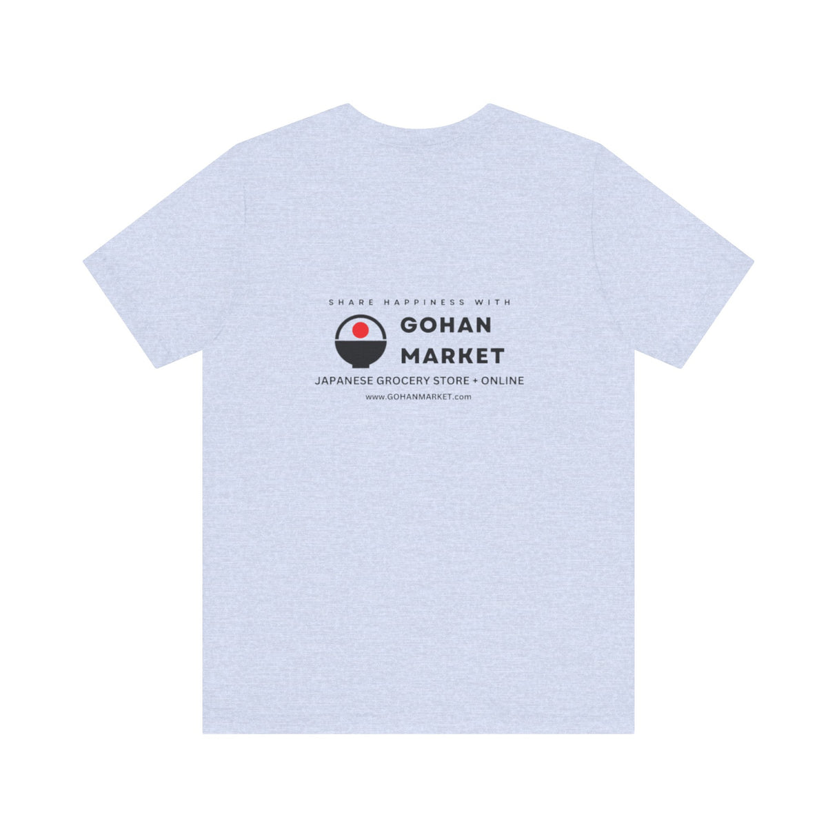 GOHAN MARKET Unisex Jersey Short Sleeve Tee