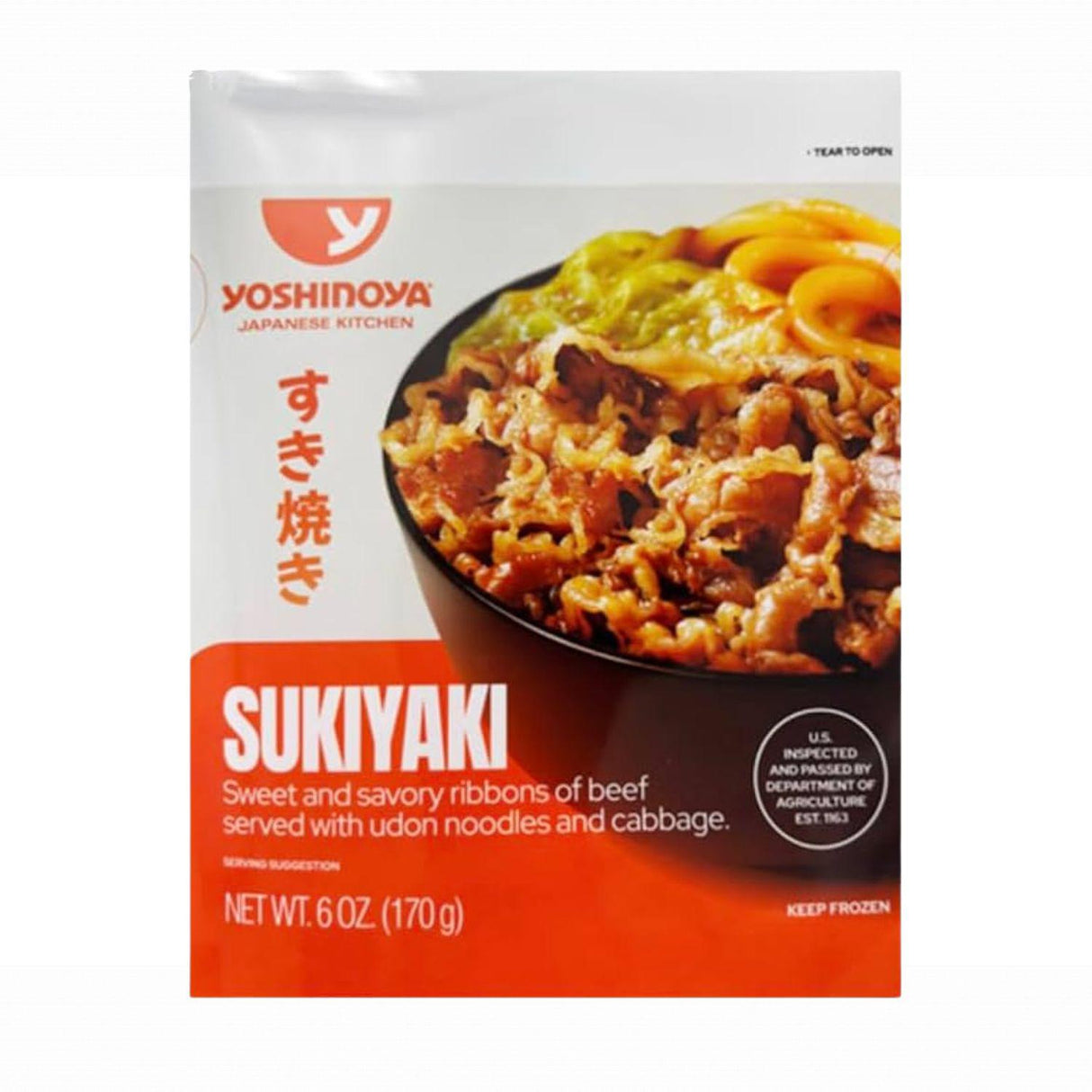 YOSHINOYA SUKIYAKI FZN 6.00OZ/170G