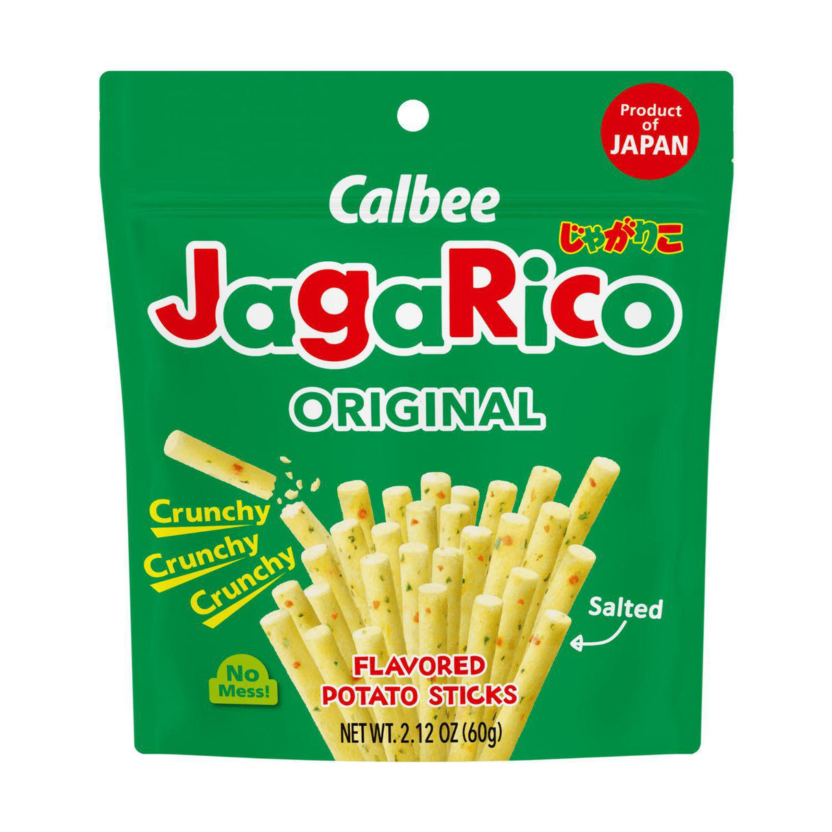 Calbee JagaRico Original Flavored Potato Snack 2.12oz/60g