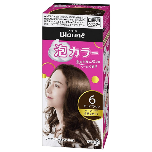 BLAUNE BUBBLE HAIR COLOR 6 DARK BROWN