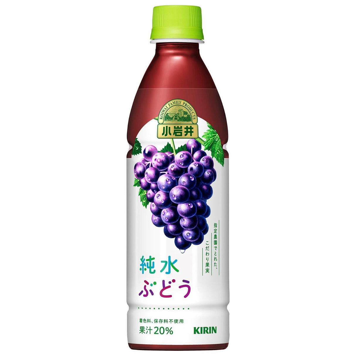 EXPIRING ON 7/31/2026 KOIWAI JUNSUI BUDO 430ml