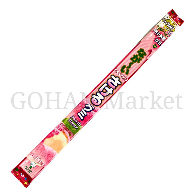 UHA LONG SAKERU GUMMY W PEACH 1.16OZ/32.9G