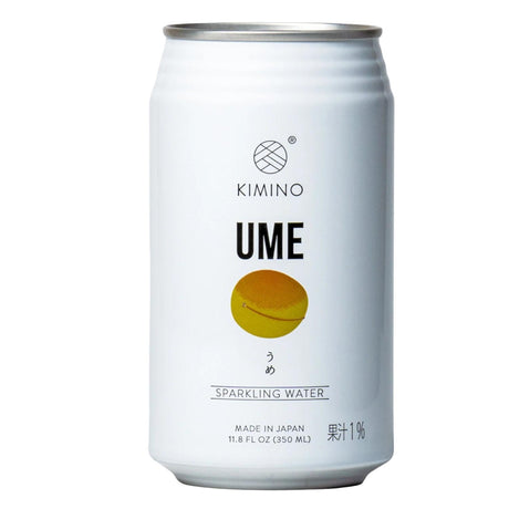 KIMINO SPARKLING WATER UME CAN 11.8 FZ/350ML - GOHAN Market