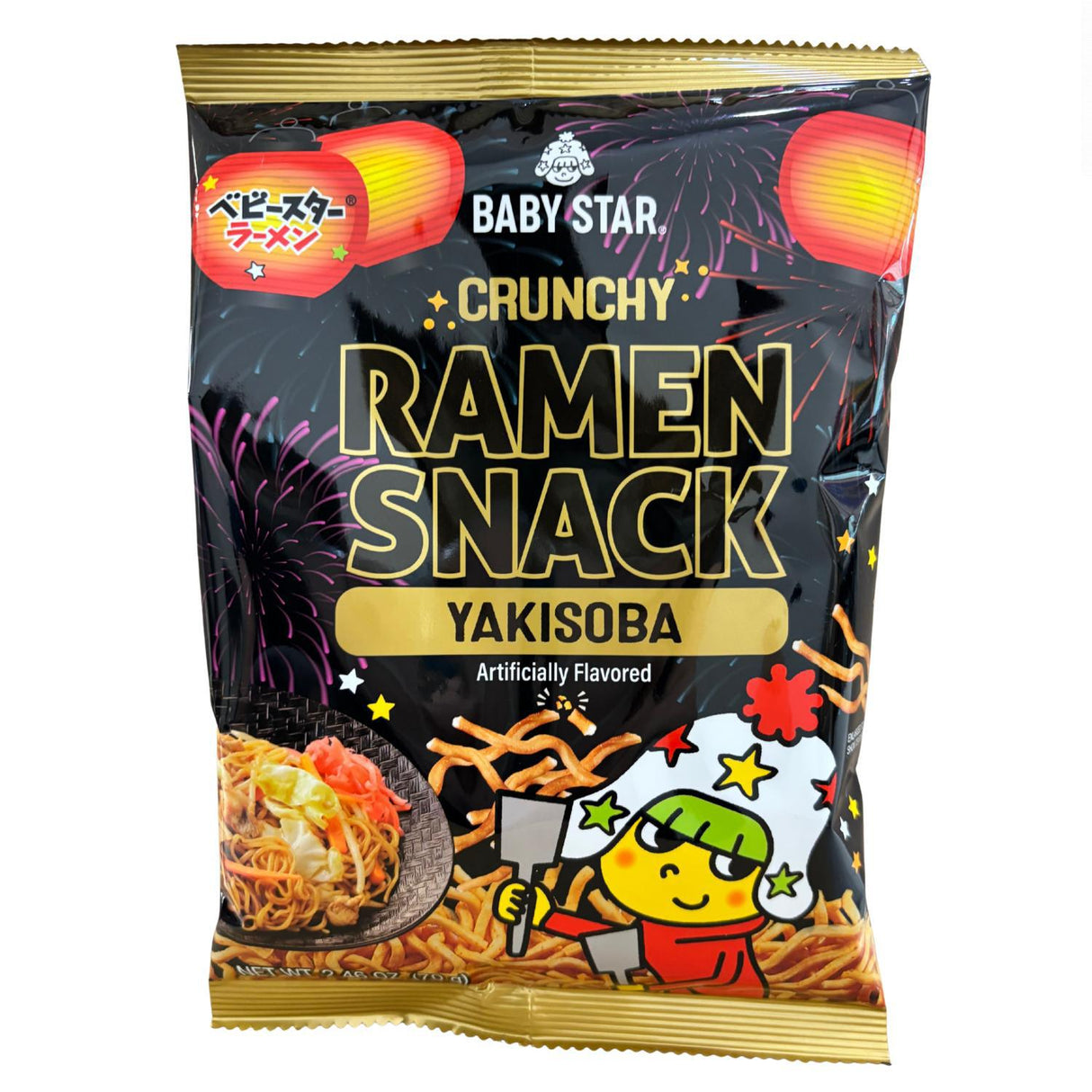 BABY STAR TINY YAKISOBA 2.46OZ/70G