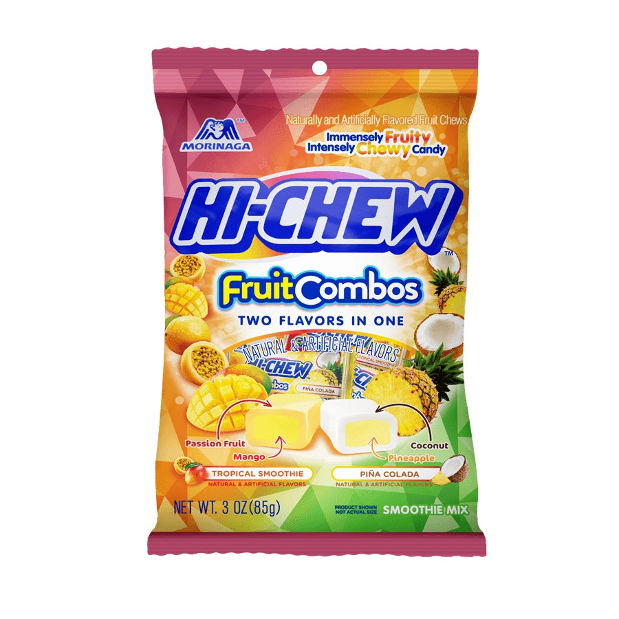 HI-CHEW FRUIT COMBOS MIX BAG 3.0OZ/85G