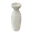 7" SAKE BOTTLE WHITE 8OZ