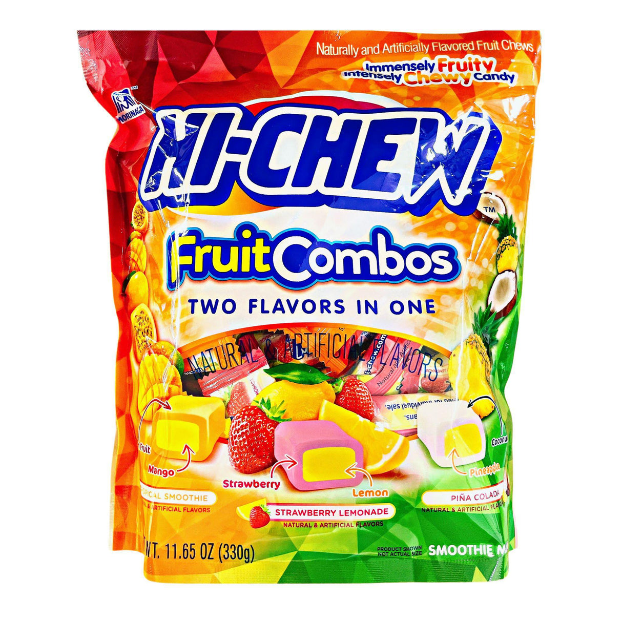 HI-CHEW BAG FRUITS COMBO STAND 11.65 OZ