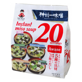SHINSYU-ICHI TOKU 20 VALUE PACKS AWASE MIXED MISO 11.36OZ/322G