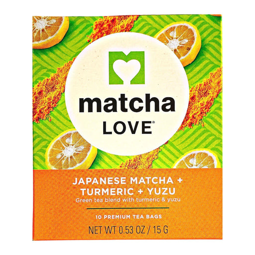 ITOEN Matcha Love Tea Bag Japanese Matcha and Tumeric and Yuzu 0.53oz/15g - GOHAN Market