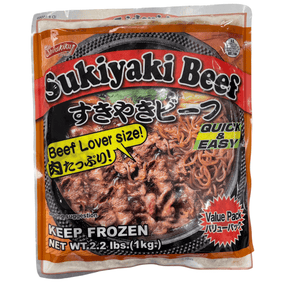 SUKIYAKI BEEF COOKED 2.2LB