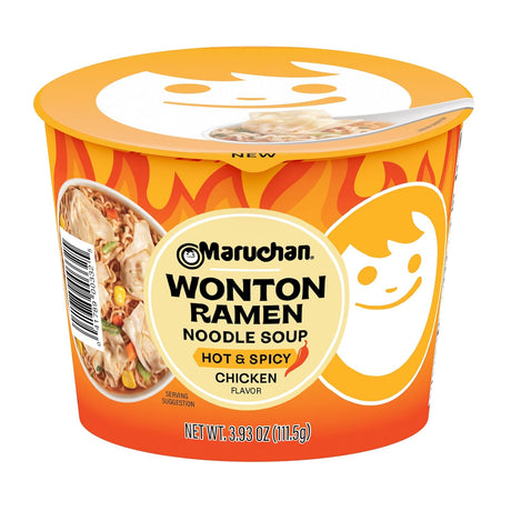 MARUCHAN RAMEN BOWL HOT&SPICY CHICKEN RAMEN3.69PZ/104.8G