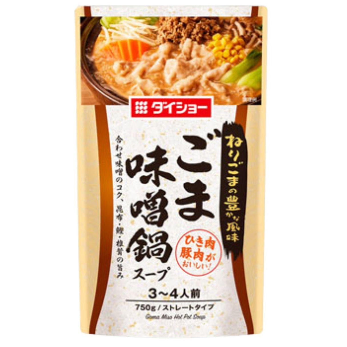 DAISHO GOMA MISO NABE SOUP JAPANESE HOT POT 26.45 OZ/750G