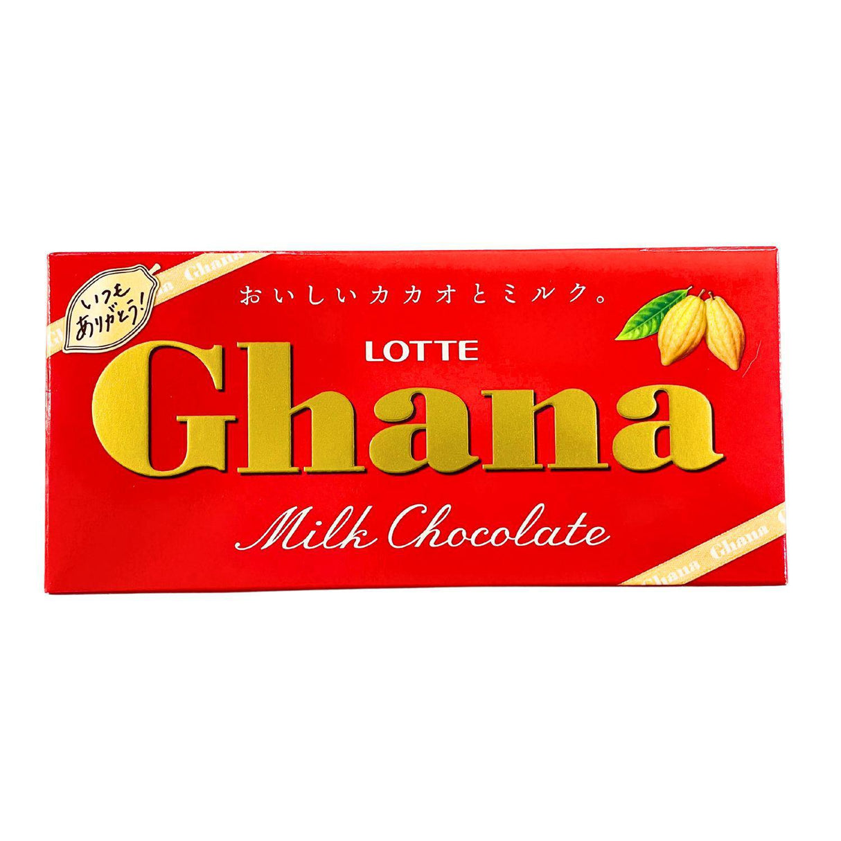 LOTTE GHANA MILK CHOCOLATE 50G