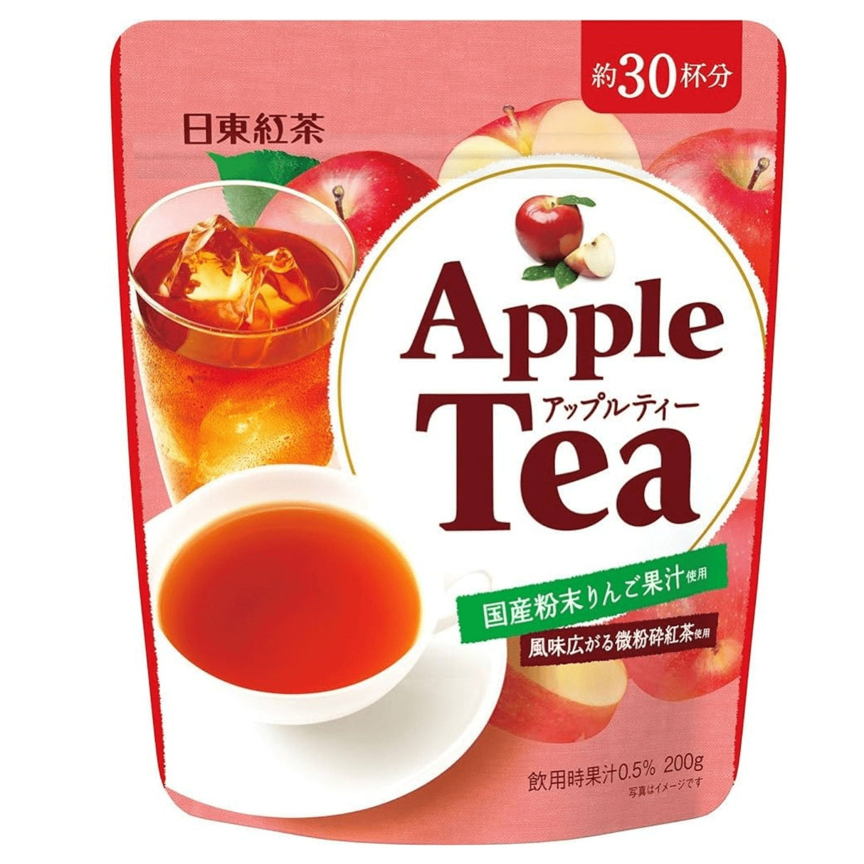 NITTO KOUCHA APPLE TEA POWDER MIX 7.06OZ/200G