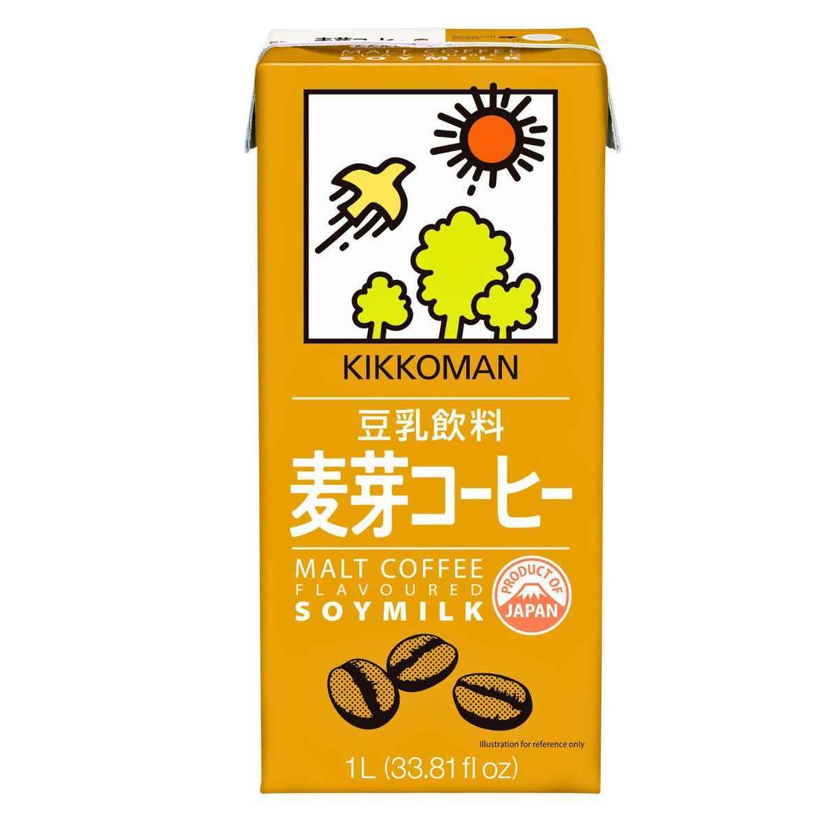 KKM SOY MILK MILK MALT COFFEE 33.81FL OZ/1L