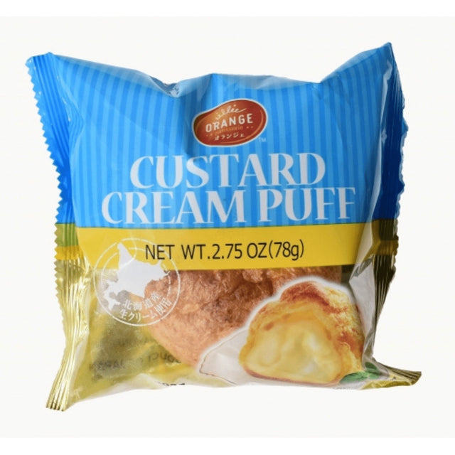 ORANGE CUSTARD CREAM PUFF 2.75 OZ
