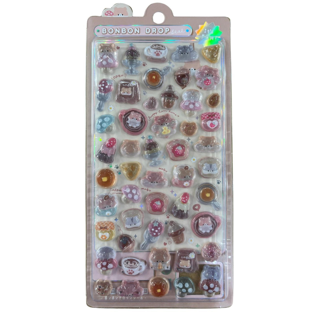 WA BON BON DROP 2 STICKERS