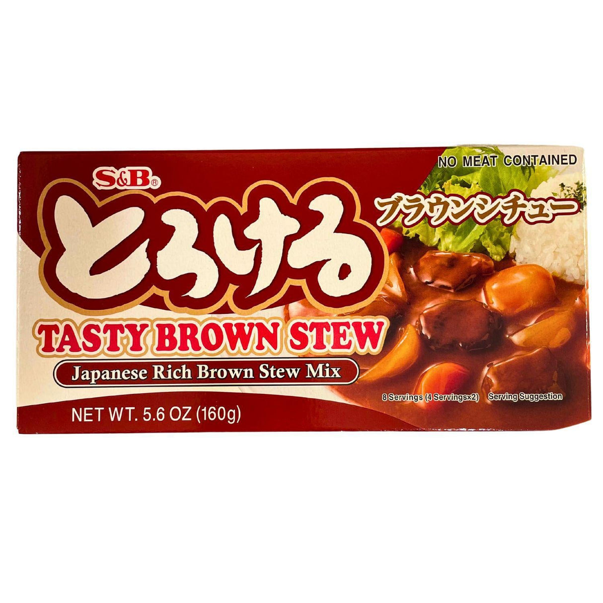 SB TOROKERUTASTY BROWN STEW SAUCE MIX 8SERVINGS 5.6OZ/160G